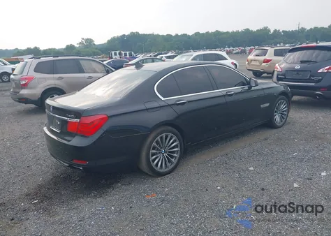2012 BMW 740I z USA, uszkodzony, nr VIN WBAKA4C55CC613283